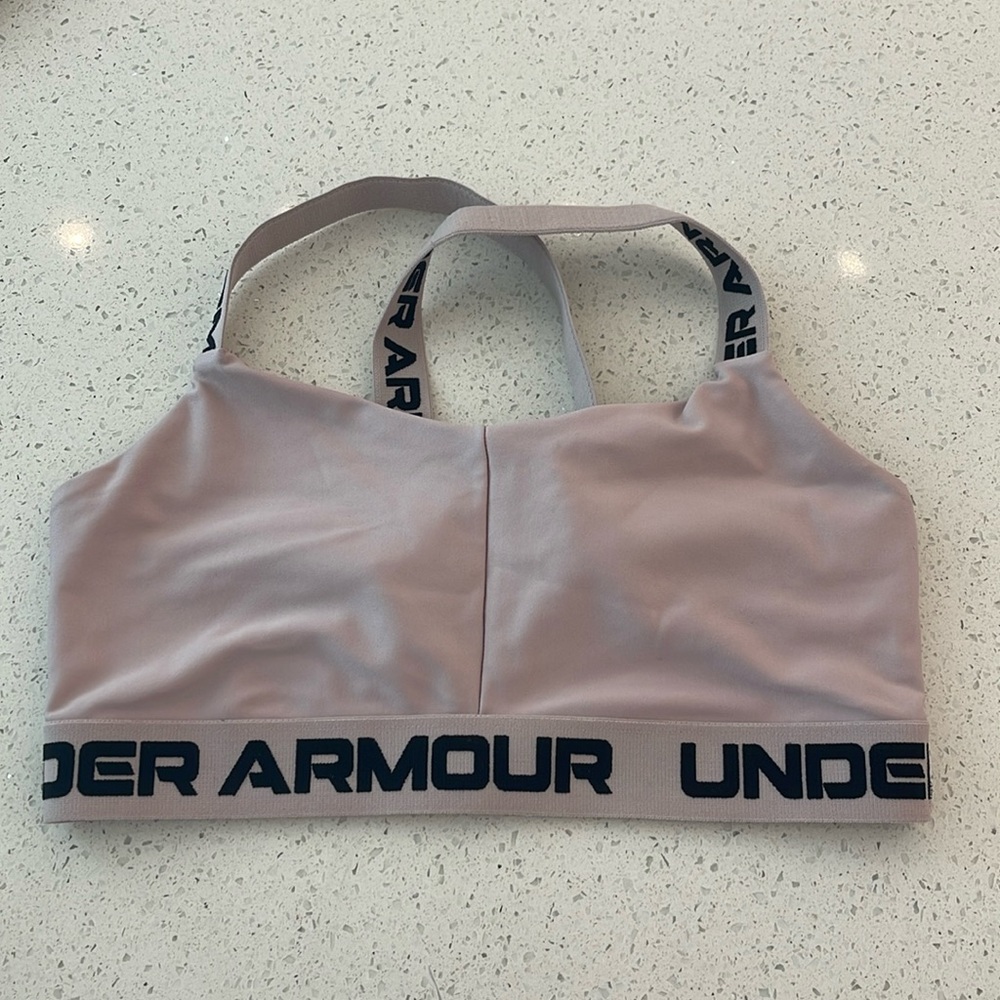 Under Armour pastel purple sports bra